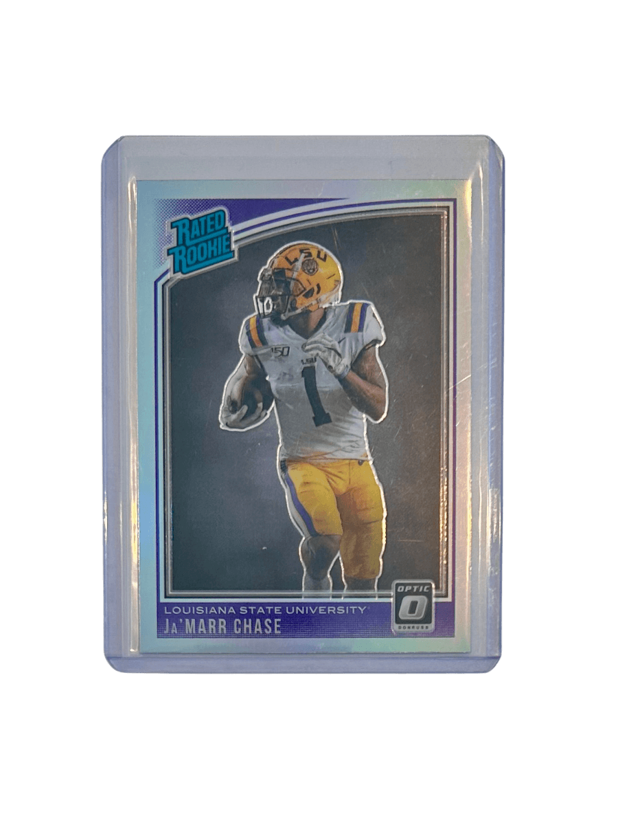 Ja'Marr Chase 2021 Panini Donruss Optic Draft Picks Football Rated Rookie Prizm 205 - GDizzle Collectibles