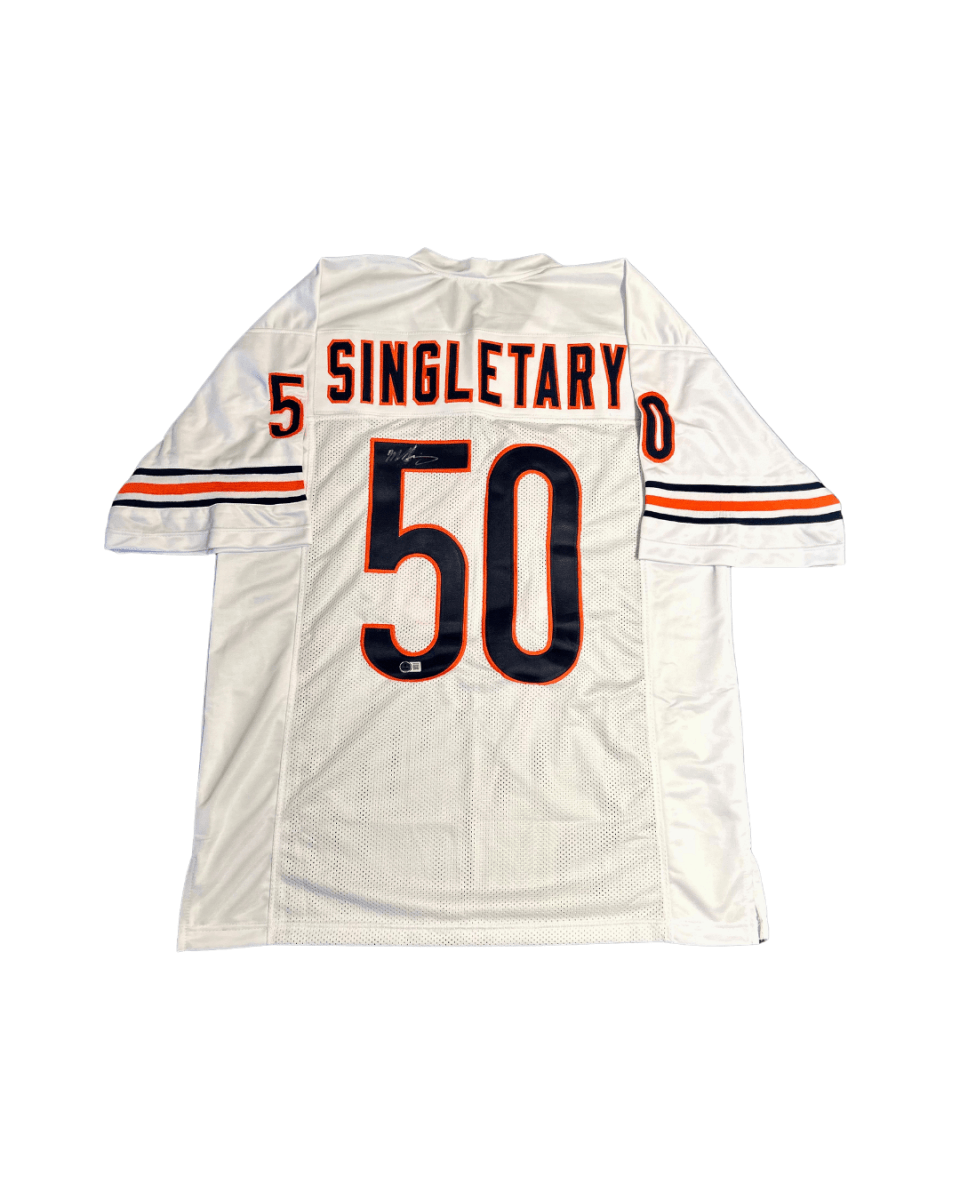 G-Dizzle Collectibles - Mike Singletary Autographed Jersey Chicago Bears Football NFL Beckett Witnessed 1W895366