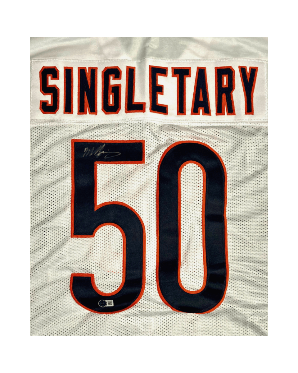 G-Dizzle Collectibles - Mike Singletary Autographed Jersey Chicago Bears Football NFL Beckett Witnessed 1W895366