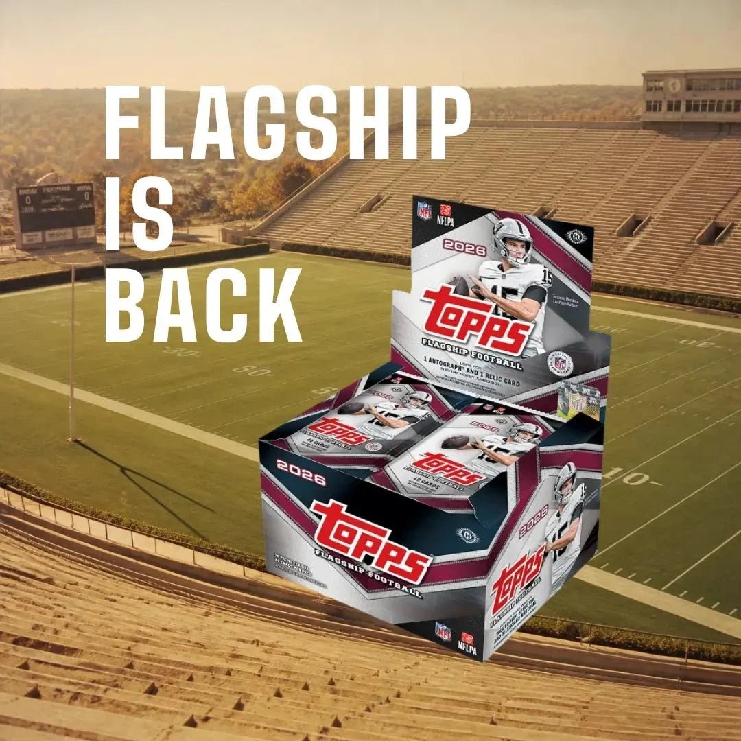 2026 Topps Flagship Football – pre-order at G-Dizzle Collectibles