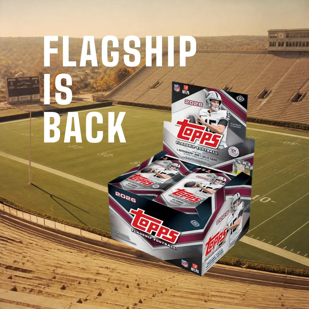 2026 Topps Flagship Football – pre-order at G-Dizzle Collectibles