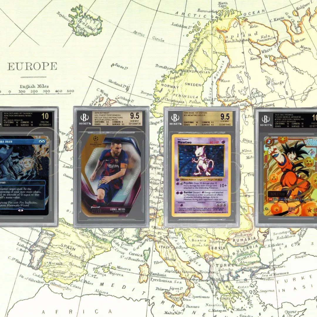 G-Dizzle Collectibles - Beckett Grading Europe The Gold Standard Comes Closer