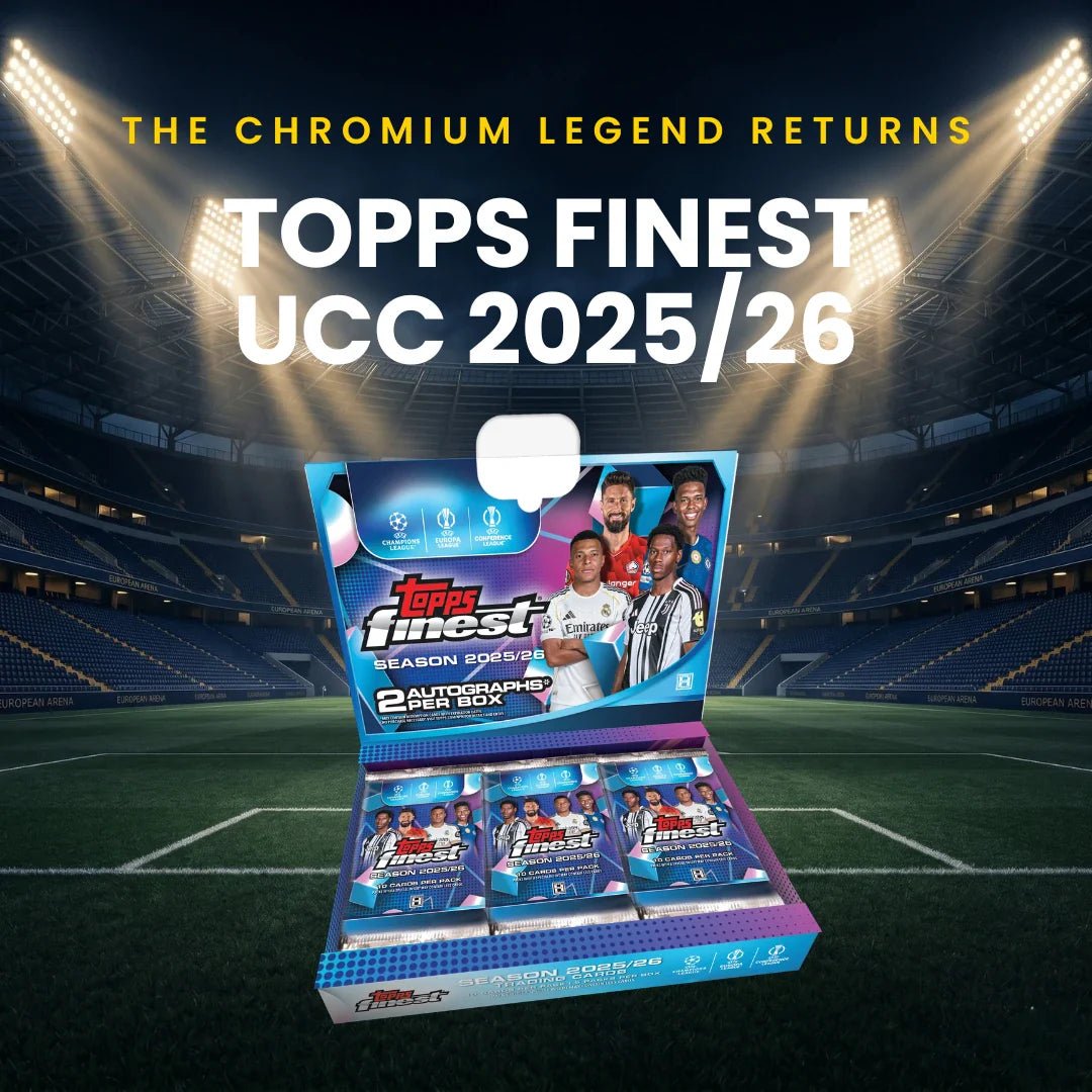 2025/26 Topps Finest UCC: Release Date, Box Info & Top Chase Cards - G-Dizzle Collectibles