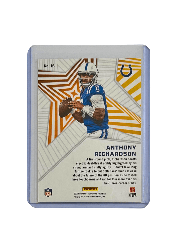 Anthony Richardson 2023 Panini Illusions Football Rookie Insert Shining Stars 16 - GDizzle Collectibles