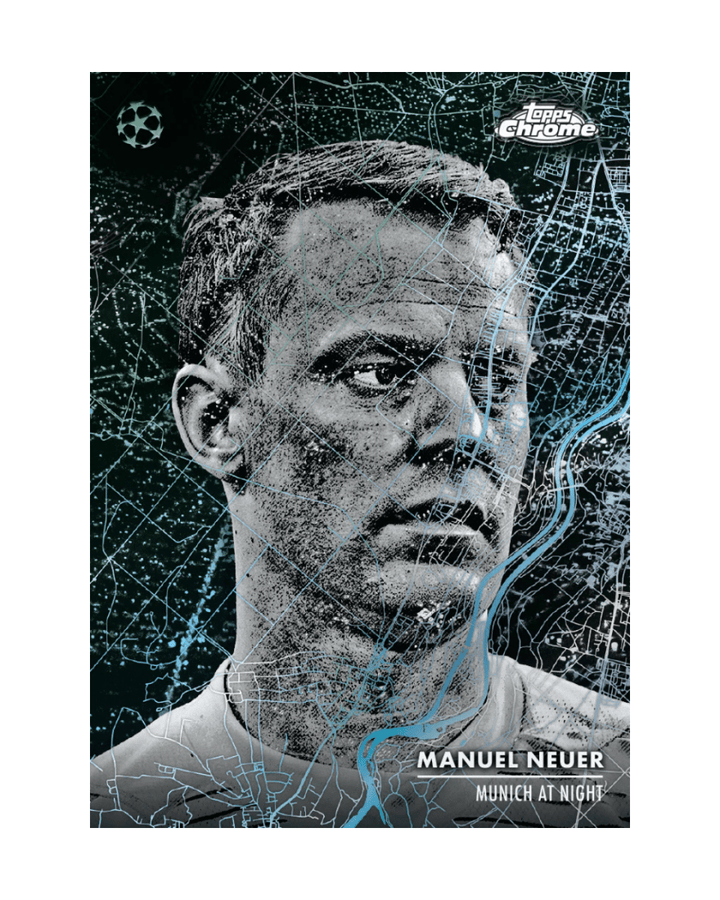 G-Dizzle Collectibles - 2024-25 Topps Chrome UEFA Club Competitions Hobby Box Munich at Night Neuer