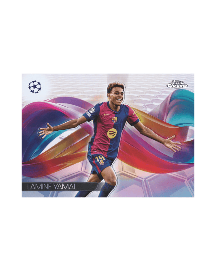 G-Dizzle Collectibles - 2024-25 Topps Chrome UEFA Club Competitions Hobby Box Yamal