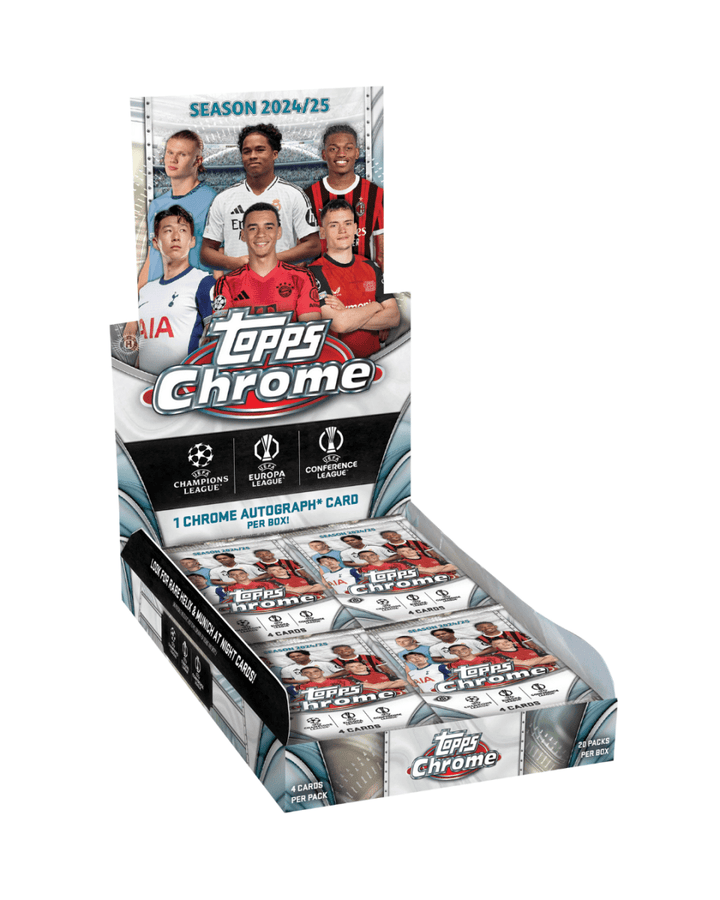 G-Dizzle Collectibles - 2024-25 Topps Chrome UEFA Club Competitions Hobby Box