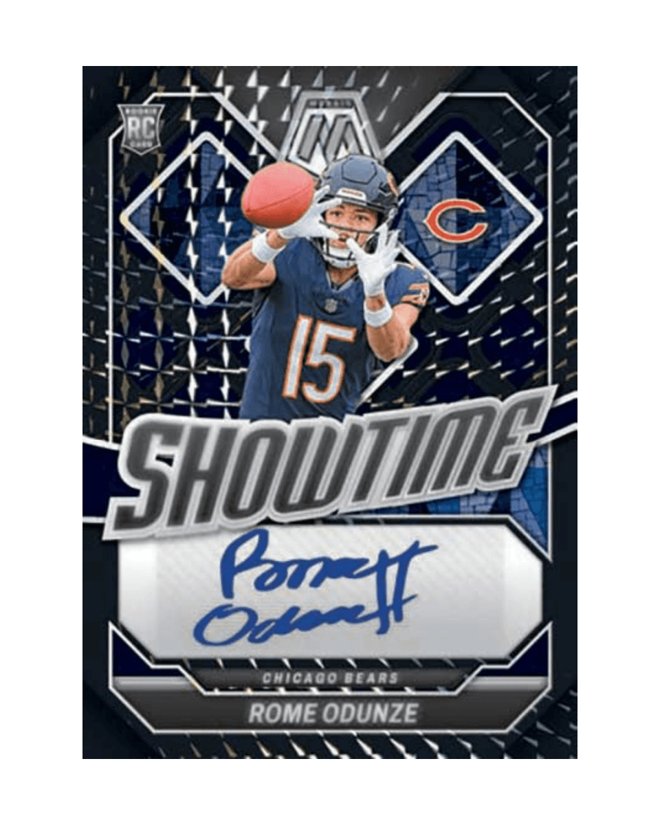 2024 Panini Mosaic Football Showtime Signatures Odunze