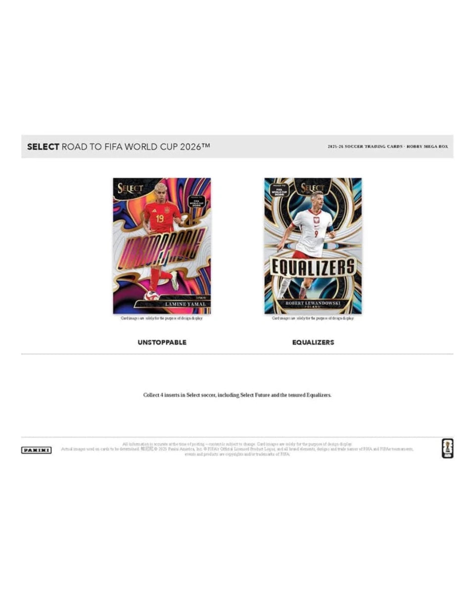 2025-26-panini-select-road-to-fifa-world-cup-soccer-hobby-mega-box-inserts