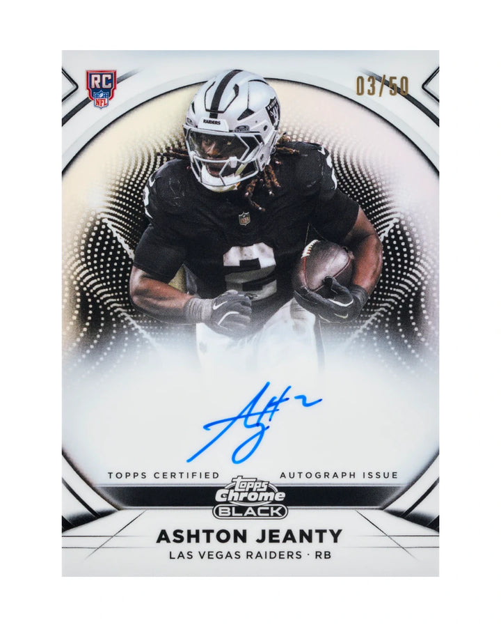 2025-topps-chrome-black-football-hobby-box-jeanty
