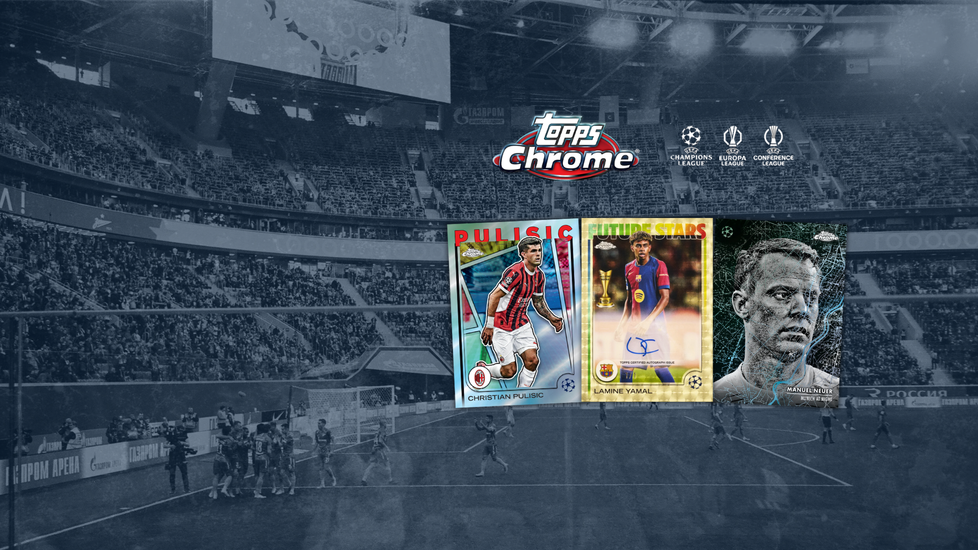 2024-25 Topps Chrome UEFA Club Competitions Soccer UCC Hobby Box | GDizzle Collectibles
