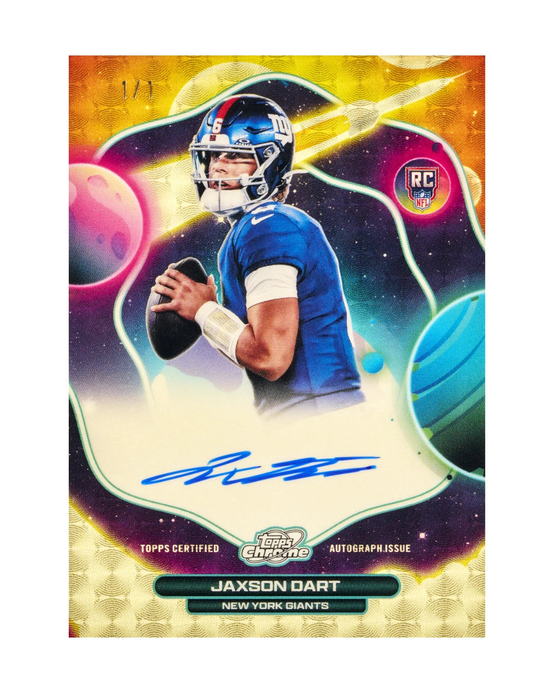 2025 Topps Cosmic Chrome NFL Football Hobby Box