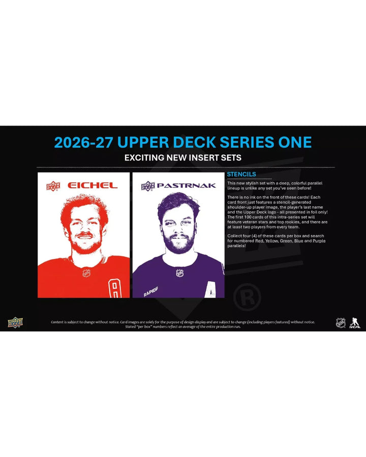 2026-27-upper-deck-series-1-hockey-hobby-box-stencils