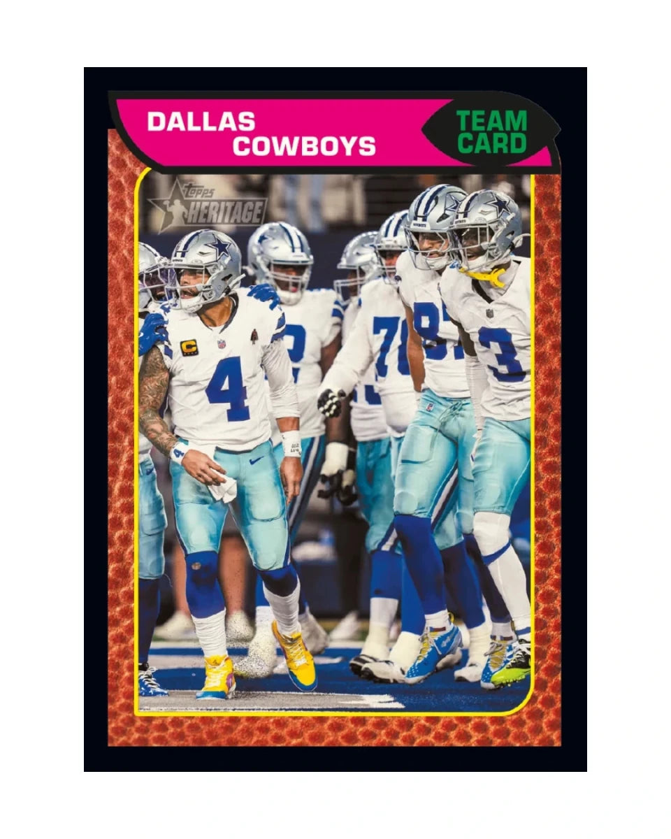 2026-topps-heritage-football-hobby-box-team-card-dallas-cowboys