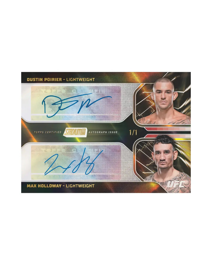 2026 Topps Stadium Club UFC Hobby Box