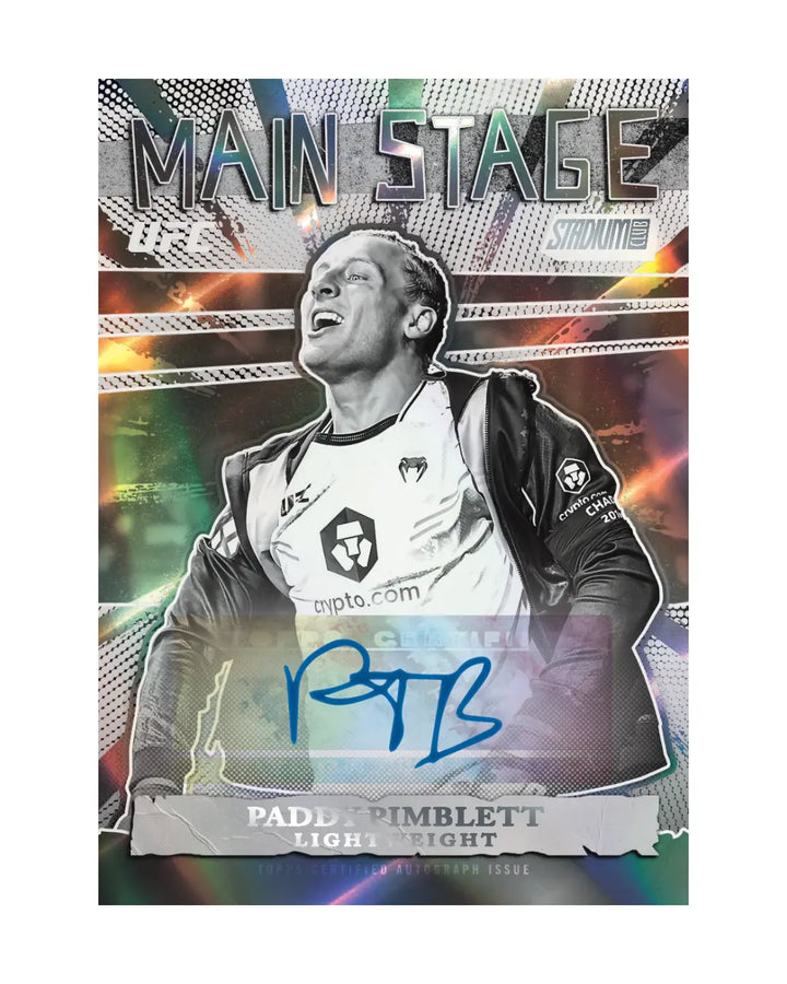 2026 Topps Stadium Club UFC Hobby Box