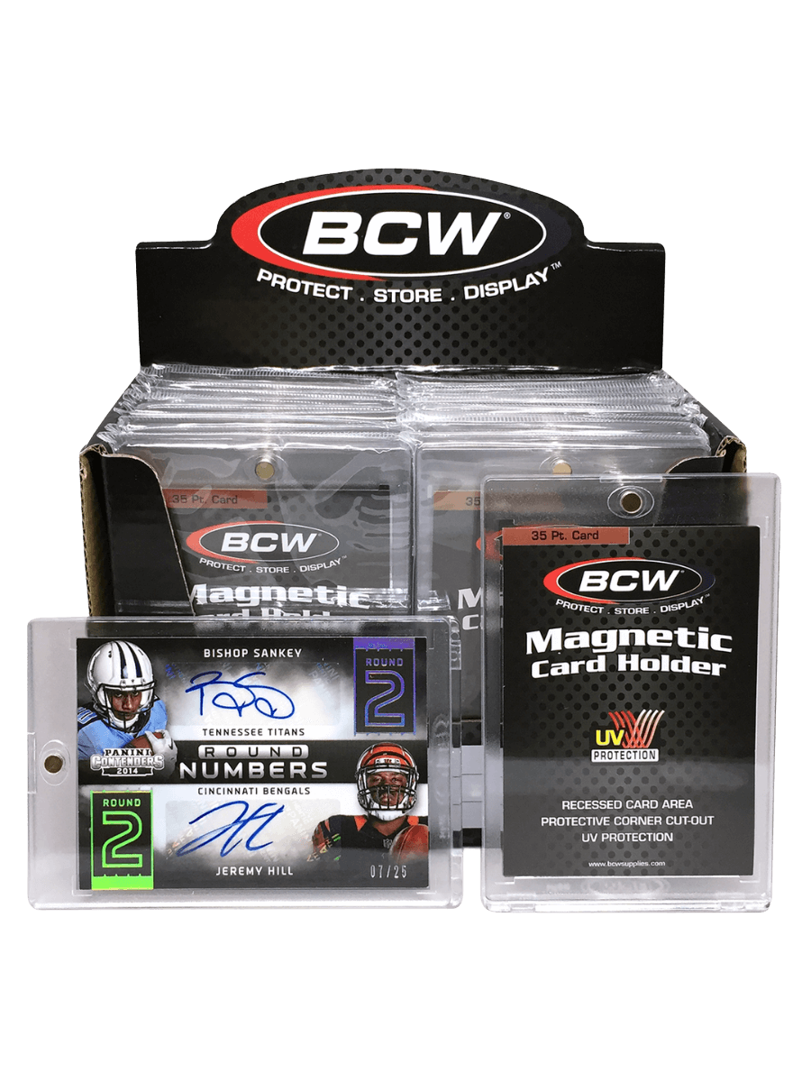 BCW Magnetic Card Holder - 35 Pt. Card - GDizzle Collectibles