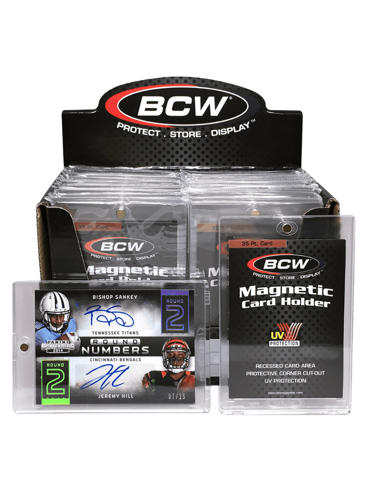 BCW Magnetic Card Holder - 35 Pt. Card - GDizzle Collectibles