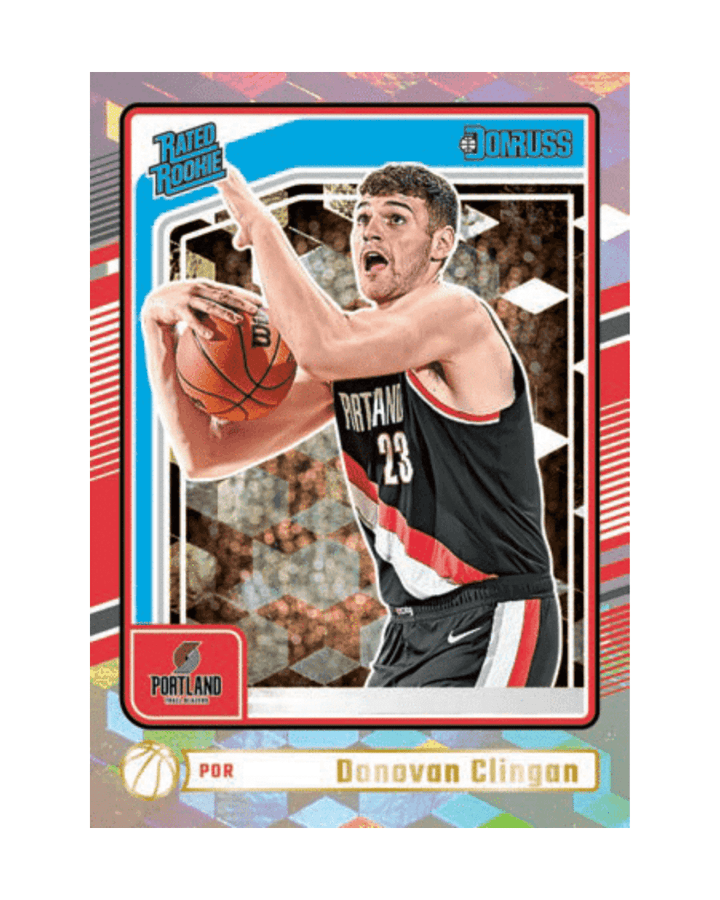 G-Dizzle Collectibles - 2024-25 Panini Donruss Basketball Mega Rated Rookies Cubic Clingan