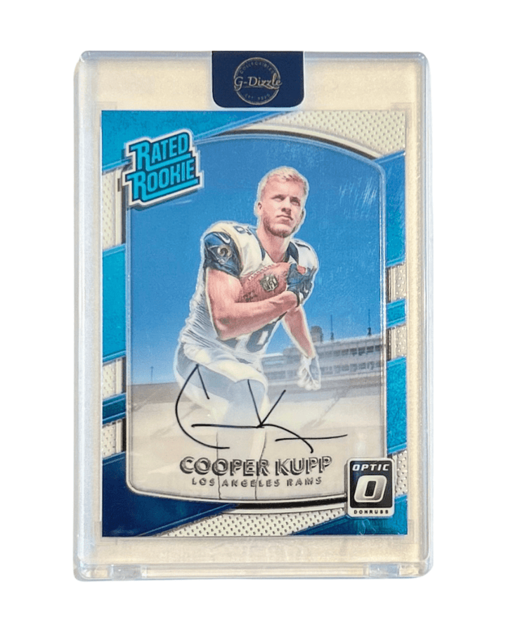 Cooper Kupp 2017 Panini Donruss Optic Football Rated Rookie Autograph 129/150 179 - GDizzle Collectibles