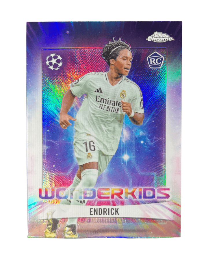 Endrick 2024 Topps Chrome UCC Soccer Rookie Wonderkids Insert WK - 2 - GDizzle Collectibles