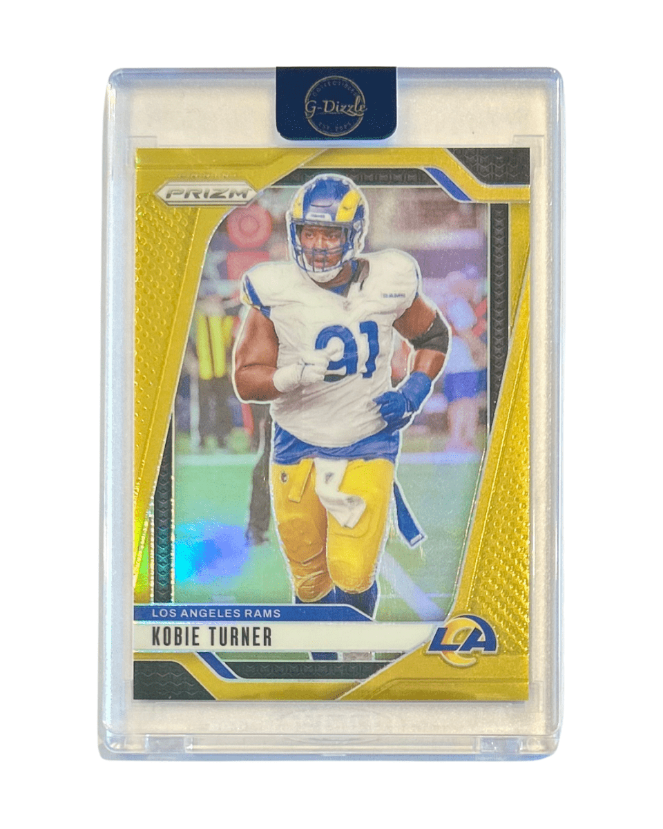 Kobie Turner 2024 Panini Prizm Football Gold Prizm 10/10 171 - GDizzle Collectibles