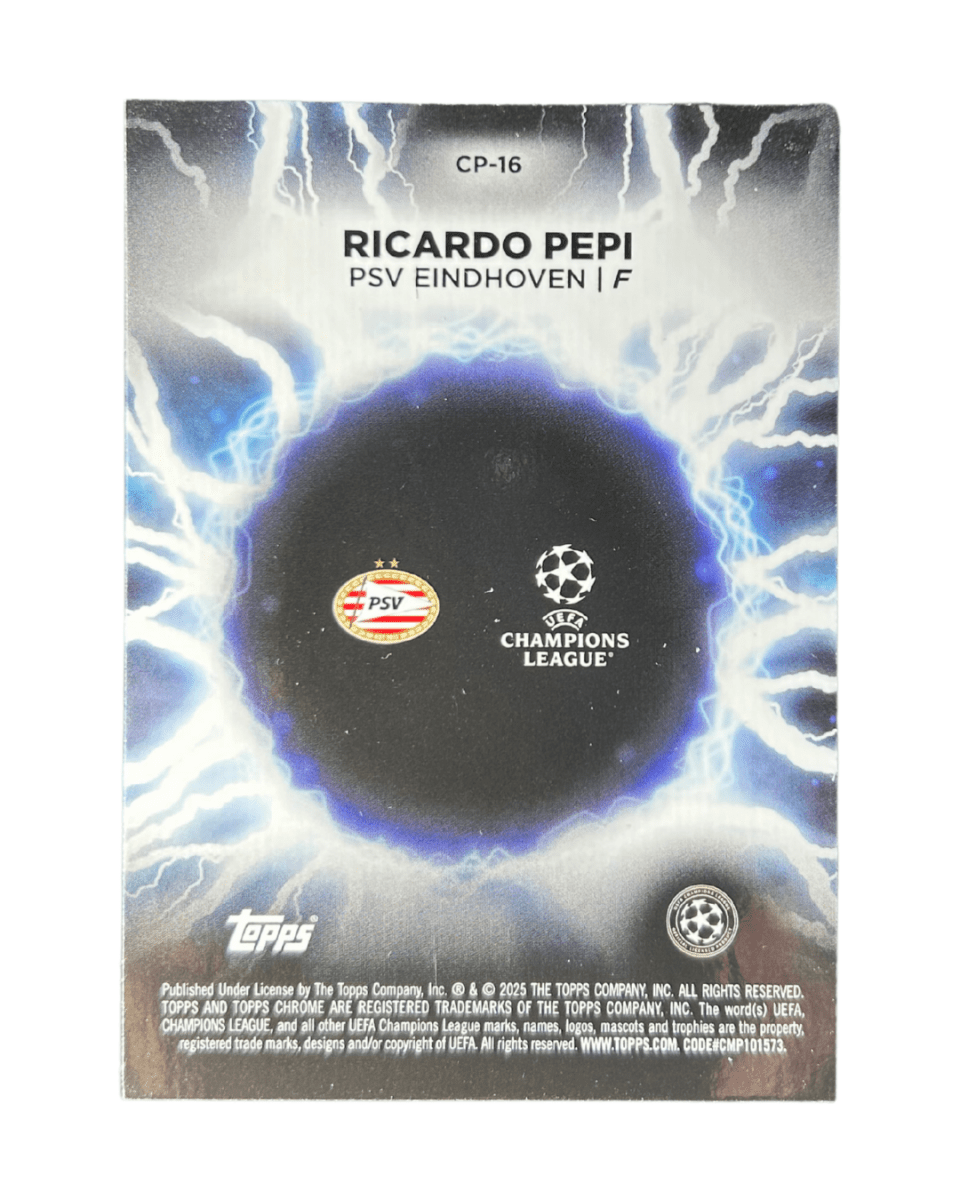 Ricardo Pepi 2024 Topps Chrome UCC Soccer Circle of Power Insert CP - 16 - GDizzle Collectibles