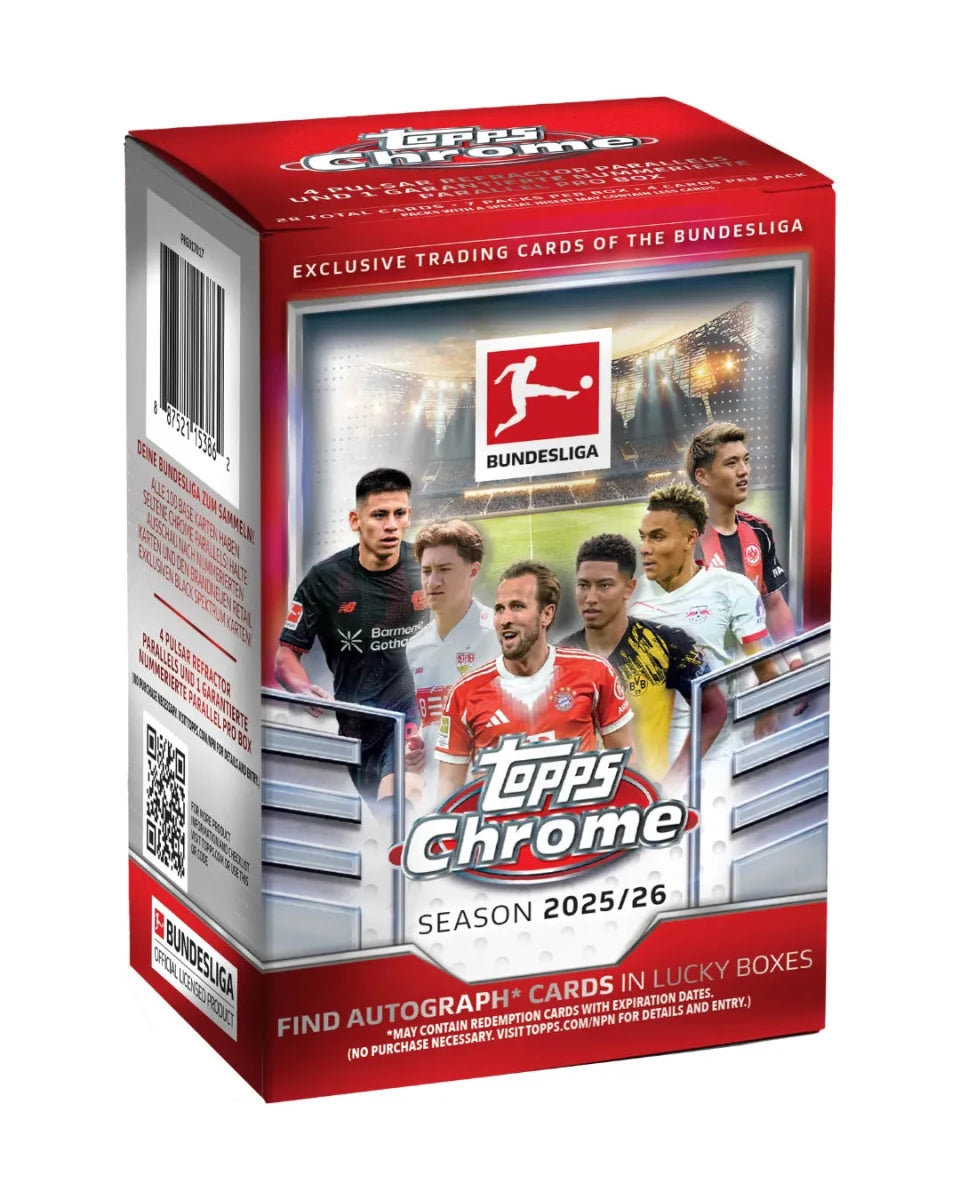 Topps Chrome Bundesliga 25 26 Blaster Box | G-Dizzle